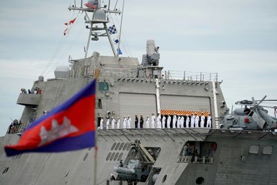 US, Chinese Ships At Cambodia Bases As Washington Navigates Diplomatic Currents