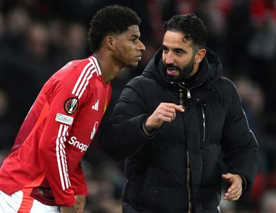 Ruben Amorim addresses Marcus Rashford's United exit bombshell