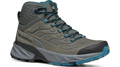 Nubuck breathes new life into the already-awesome Scarpa Rush hiking shoes, now with more planet-friendly protection on the trail