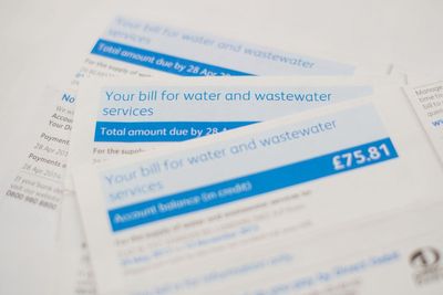 Households set to learn water bills to rise by at least 20% over next five years