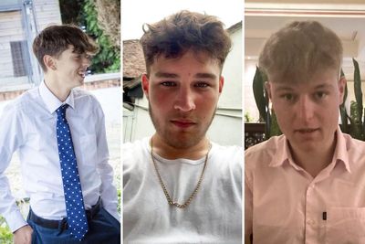 Teenage driver who inhaled laughing gas at the wheel before killing three friends in 100mph crash jailed