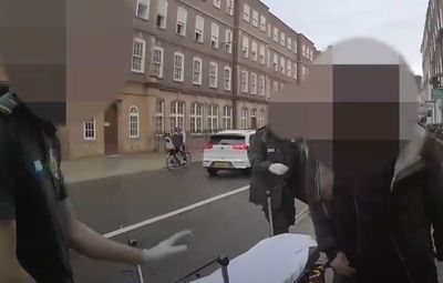 Patient captured spitting in the face of London paramedic in shocking footage