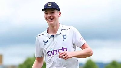 Andrew Flintoff's 16-year-old son Rocky named in England Lions squad