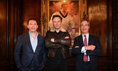 Farage’s photo with Musk and Nick Candy defines his Trump tribute act era