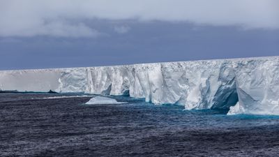 40-year-old 'mega' iceberg — the largest on Earth — is on the move after being trapped in a giant vortex for months