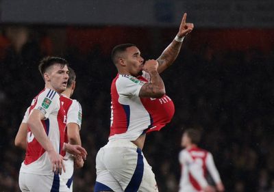 Arsenal vs Crystal Palace LIVE: Carabao Cup quarter-final reaction as Jesus hat-trick sends Gunners through