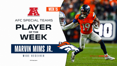 Broncos returner Marvin Mims wins much-deserved AFC award