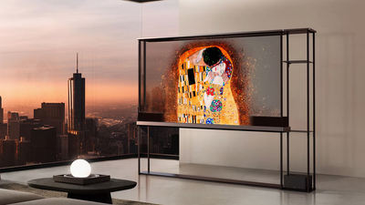 LG's amazing transparent OLED TV is now on sale — and I hope you're sitting down for the price