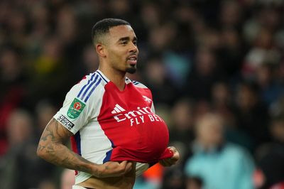 Mikel Arteta to give Gabriel Jesus 'more games' after Arsenal striker stars in Carabao Cup win