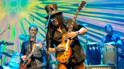 “I think he’s wanting to jump into some circles that are a little more blues-oriented. We’re just happy to have him”: Slash makes surprise appearance with the Allman Betts Family Revival to cover Allman Brothers Band classics