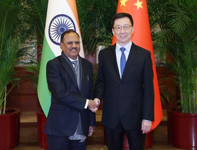 China and India agree to work on solution to their border dispute in the Himalayas