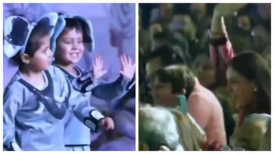 Kareena Kapoor Khan proudly cheers for Jeh's stage debut as an elephant in school play - WATCH