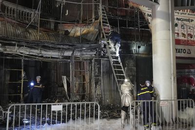 Arson at karaoke bar in Vietnam’s Hanoi kills 11, police say