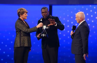 ‘I chose love’: Father of stabbed QPR footballer Kiyan Prince says Helen Rollason award shows he made right choice