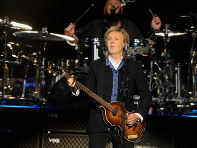 Paul McCartney appears overcome with emotion when performing ‘last Beatles song’ live