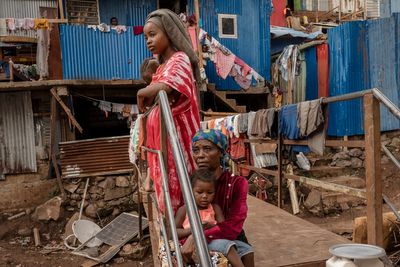 French president arrives in Mayotte to survey Cyclone Chido damage