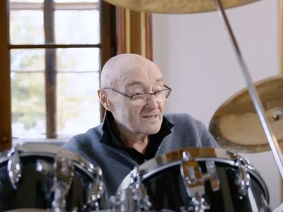 Phil Collins revisits his drumkit for the first time in years: ‘It just feels so strange’