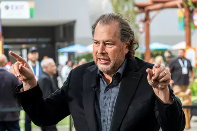 Salesforce CEO Marc Marc Benioff bashes Microsoft — again