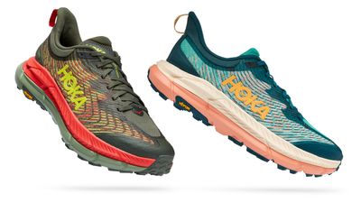 Hoka combines high tech with tacos (and pizza) in the new Mafate X trail running shoe