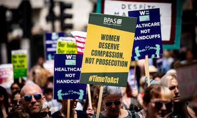 Calls for abortion law change in England after couple sentenced for buying pills