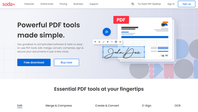 Soda PDF Online