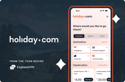 ExpressVPN enters eSIM market with the launch of holiday.com