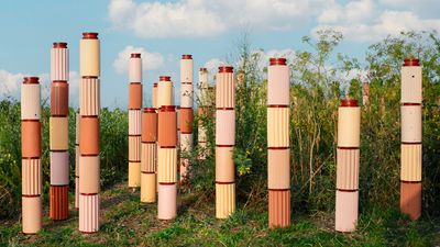 Formafantasma’s biodiversity-boosting installation in a Perrier Jouët vineyard is cross-pollination at its best