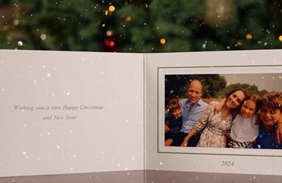 Prince William and Princess Catherine share annual family Christmas card