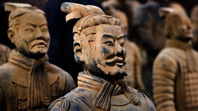 Rare army general and chariot unearthed among China's Terracotta Warriors