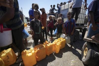 HRW Accuses Israel Of Genocide Through Water Deprivation In Gaza