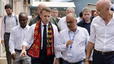 Macron vows to rebuild Mayotte as cyclone survivors plead for aid