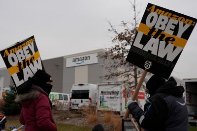 Why are Amazon workers on strike – and what does it mean for Christmas deliveries?