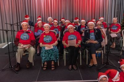 Care home residents break record for world’s oldest choir with average age of 94