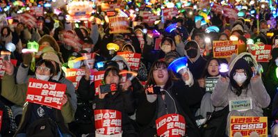 K-pop hits become anthems of South Korea’s protests against President Yoon