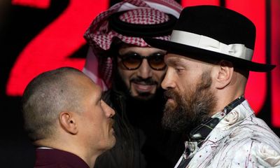 Usyk and Fury engage in spiky stare-off before Riyadh heavyweight showdown