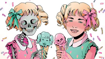 Preview Grant Morrison and Matt Fraction's one-page horror stories from Ice Cream Man #43