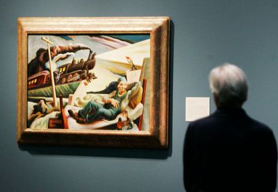 Family of painter Thomas Hart Benton alleges bank undersold artwork; judge disagrees