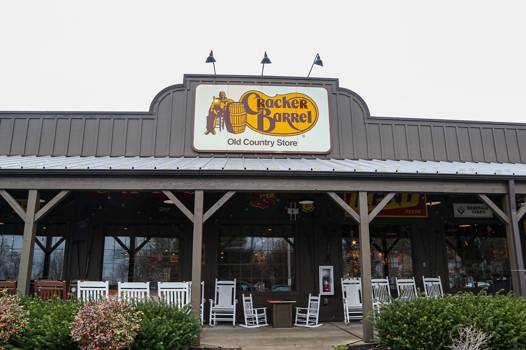 Parents protest against Cracker Barrel