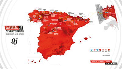 2025 Vuelta a España route – savage ascents of Angliru, Bola del Mundo and third-week ITT as stage details revealed