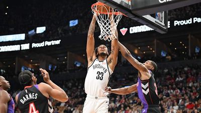 Nets' Nic Claxton Ejected for Throwing Basketball Into Stands vs. Raptors