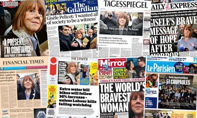 ‘The world’s bravest woman’: what the papers say about the end of the Pelicot trial