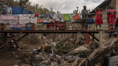 France and Comoros clash over migrants lost in Mayotte cyclone disaster