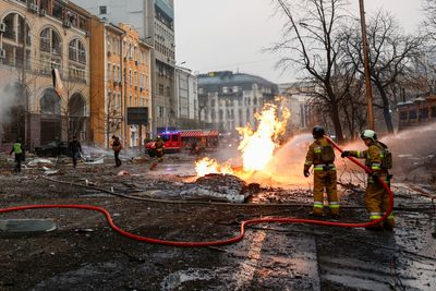 One killed in Kyiv as Russian missile attack targets Ukraine’s capital