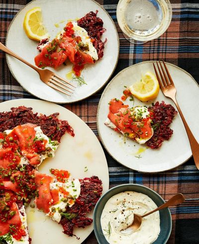 From smoked salmon fritters to bircher muesli loaf: Ravinder Bhogal’s Christmas Day breakfast – recipes