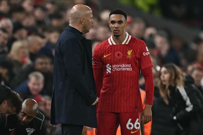 Liverpool: Arne Slot offers response to Trent Alexander-Arnold's big 'legacy' claim