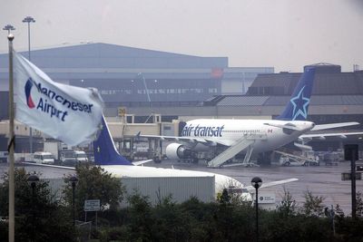 Timeline of events relating to incident at Manchester Airport