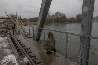 Ambushes And Nostalgia On Banks Of Frontline Ukraine River