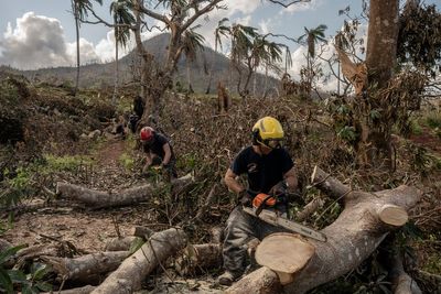 Macron met with anger and frustration over cyclone response during French leader's visit to Mayotte