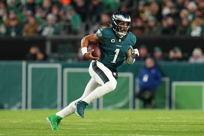 Jalen Hurts fined for wearing cleats that weren’t Eagles team colors