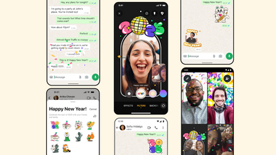 WhatsApp gets a free festive update just in time for New Year